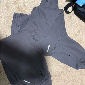 Women's Best Gray Hoodie and Joggers Set